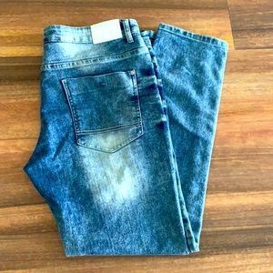 Southpole Skinny Denim Blue Jeans (38x32)